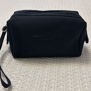 SALVATORE FERRAGAMO make up bag DOP kit toiletries bag cosmetic bag navy OS
